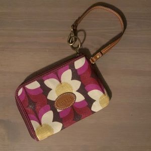 Fossil wristlet, water resistant material